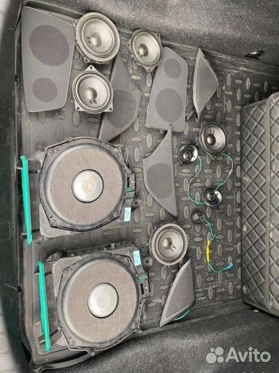 Динамики и сетки bmw g30 hi-fi