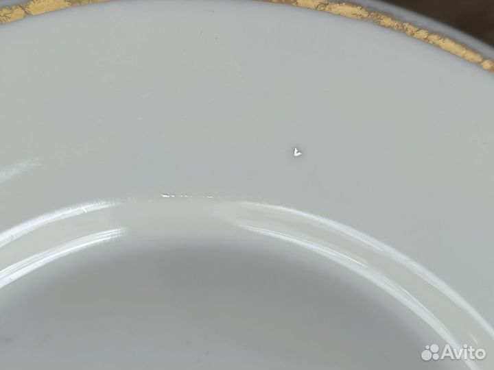 Тарелка фарфор Weimar Веймар 30е годы Германия
