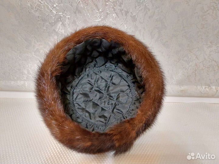 Шапка норковая женская