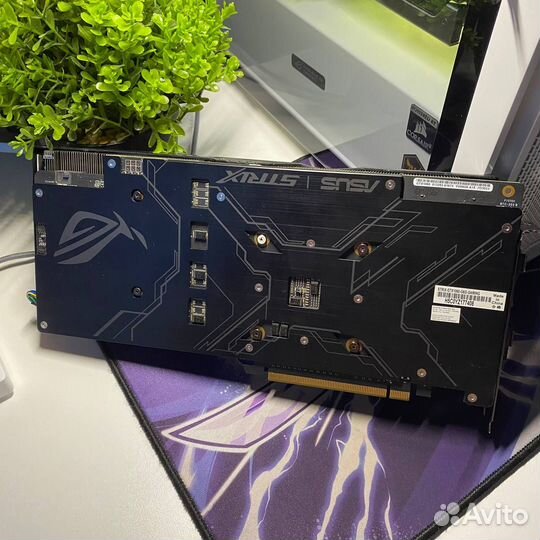 Лучшая GTX 1060 6GB asus ROG strix