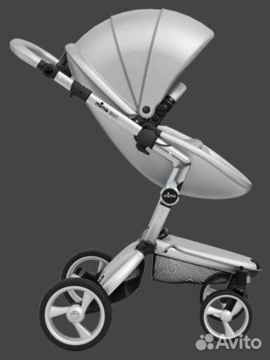 Коляска 2 в 1 Mima Xari Argento + сумка для мамы