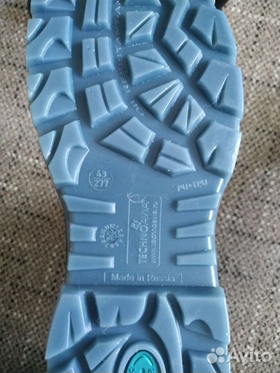 Сапоги рабочие. Демисезонные защитные сапоги