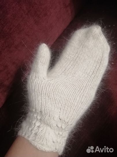 Варежки женские ручная работа