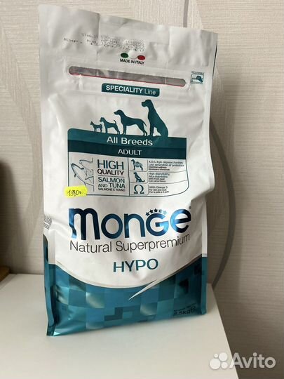 Корм для собак monge