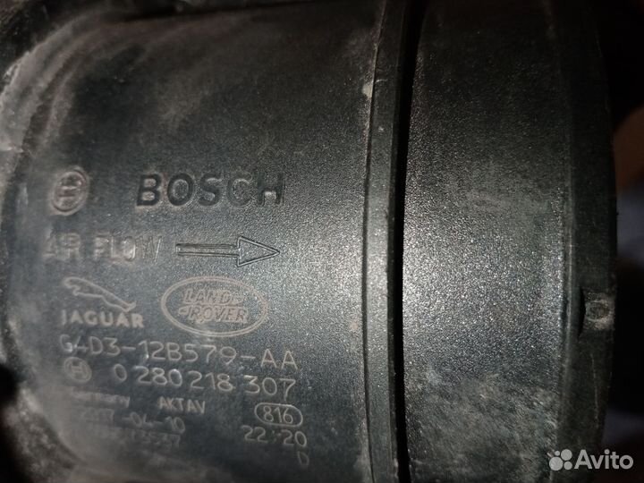 Расходомер на Рейнж Ровер Велар 2019г