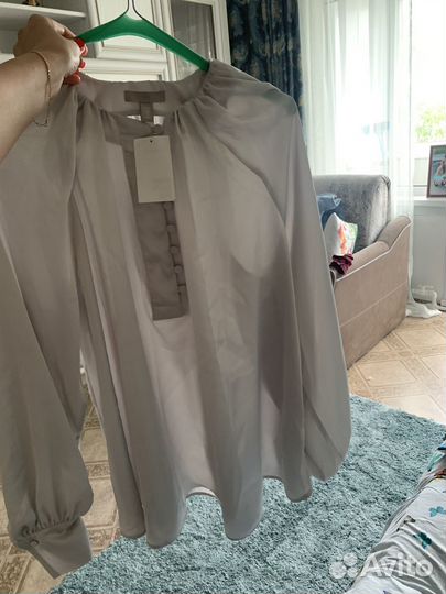 Блузка шелковая