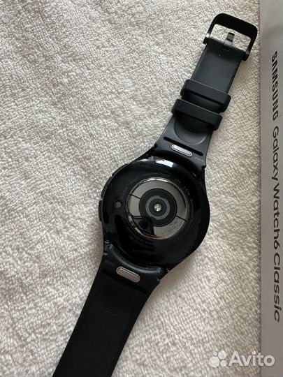 Часы samsung galaxy watch 6 classic 47 mm черные