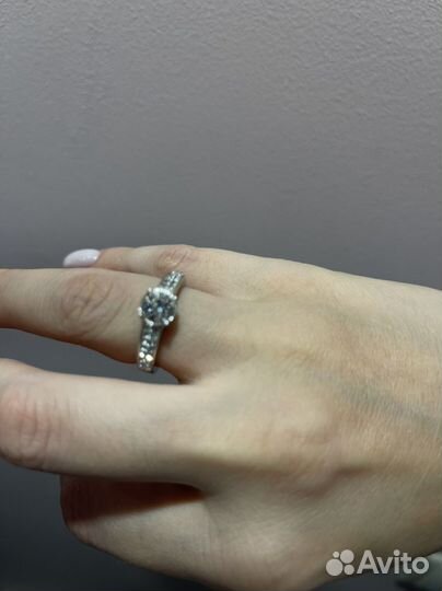 Swarovski кольцо 55 размер