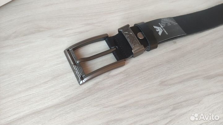 Кожаный ремень Armani 110 см