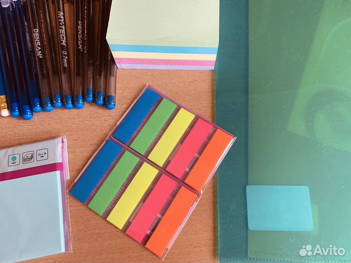 Канцелярия в школу, большой набор канцелярии