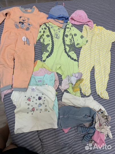 Одежда для девочки пакетом 80 86