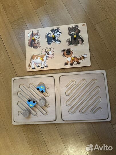 Детский пазл и лабиринт