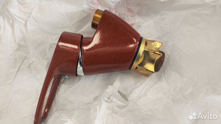 Смеситель Альфа 27 Красный мрамор