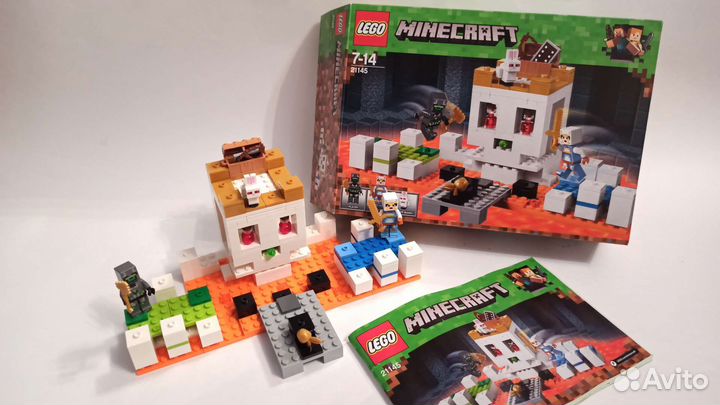 Конструктор lego Minecraft 21145