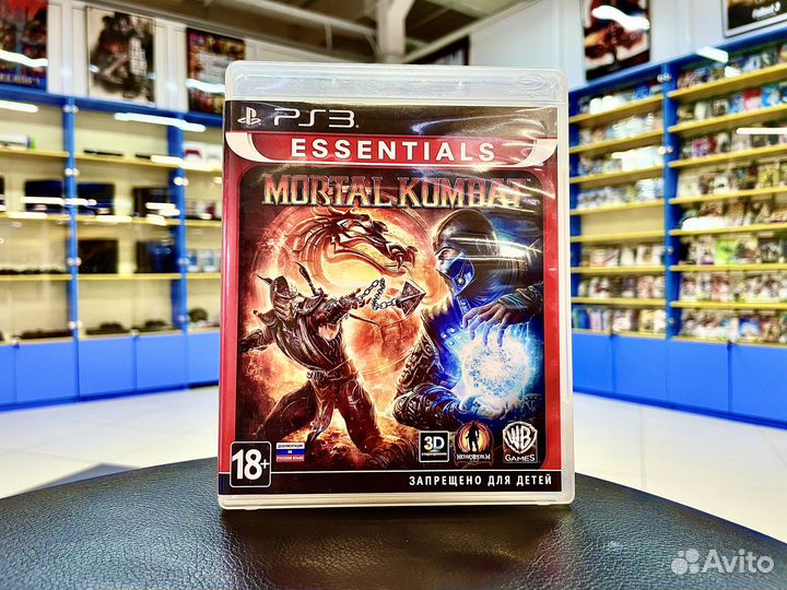 Mortal Kombat 9 PS3 диск