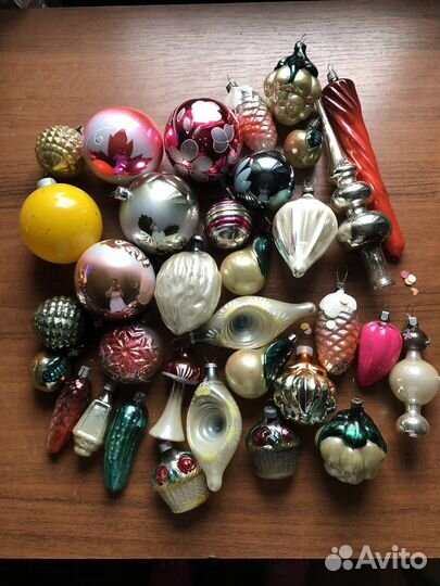 Елочные игрушки СССР