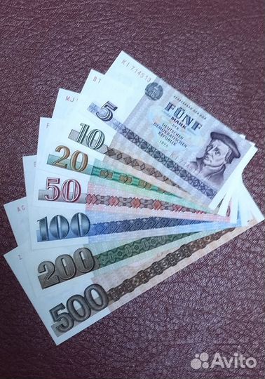 Германия банкноты 1975г-1964г комплекты