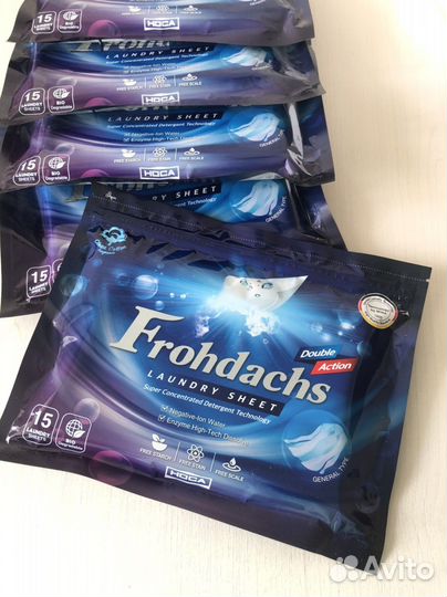 Frohdachs Средство для стирки в листах