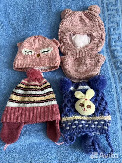 Шапка шлем зимний на 3 года