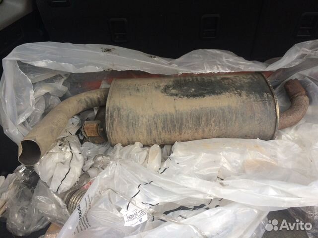 Глушитель задняя часть mitsubishi outlander1 4g64 купить в Нижнем ...