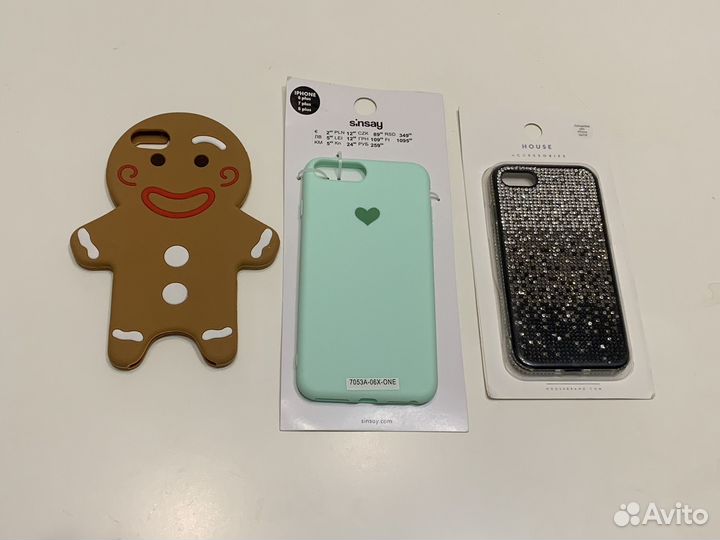 Набор чехлов для iPhone 5, 5s, SE, 7, 8 plus