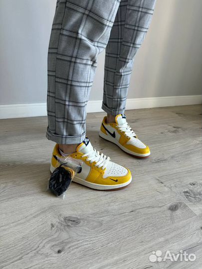 Кроссовки Мужская Nike Jordan 1 Low(Качество люкс)