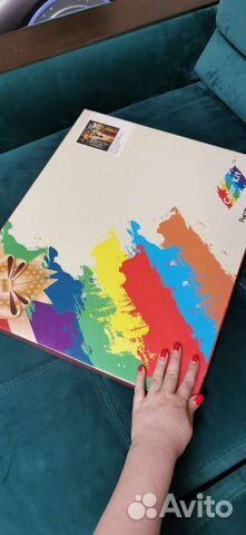 Картина по номерам в подарок холст