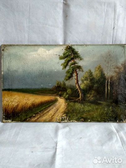 Старинная русская картина