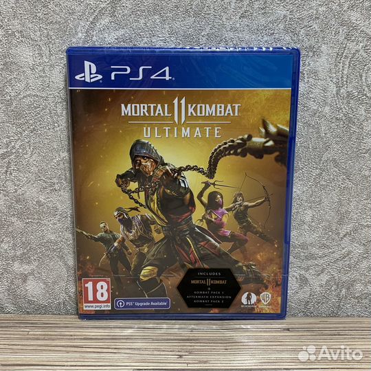 Игра PS4/PS5 Mortal Kombat 11 Ultimate в Упаковке