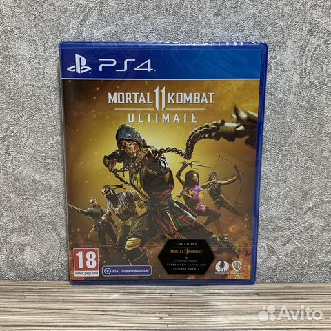 Игра PS4/PS5 Mortal Kombat 11 Ultimate в Упаковке