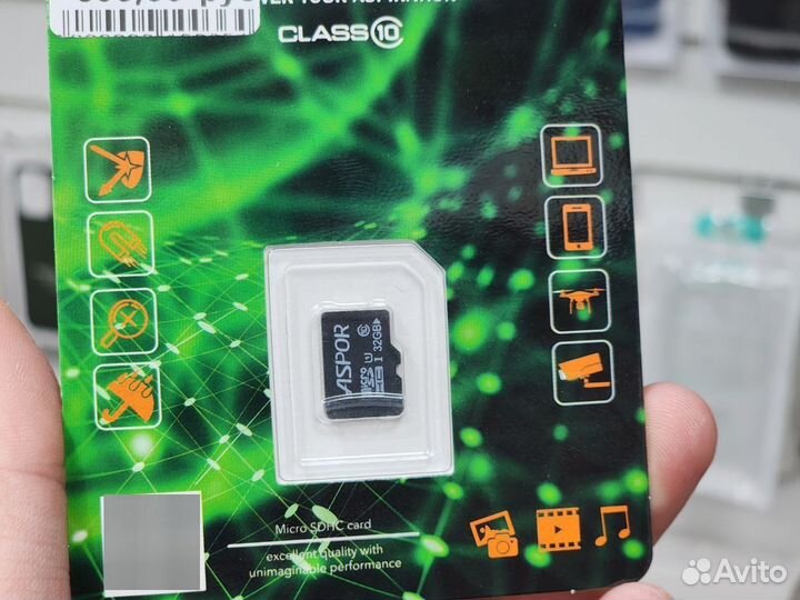 Карта памяти micro sd 32 гб