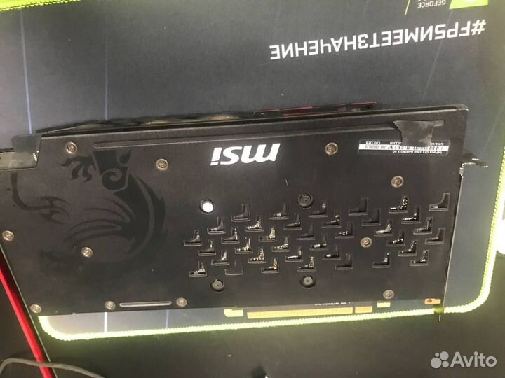 Видеокарта GeForce GTX 1060 gaming X 6G