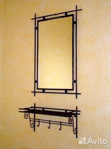 Кованое зеркало № 36