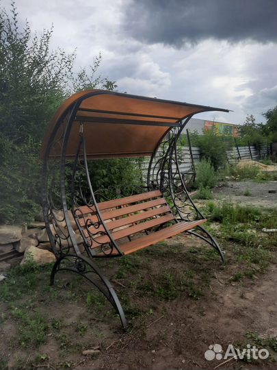 Кованые качели