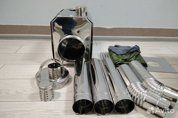 Дровяная печь для палатки Турист 25 л арт-2005