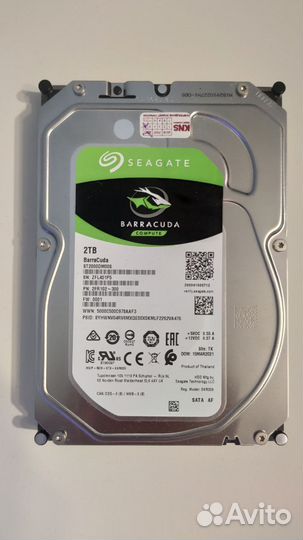 Жесткий диск Seagate на 2 тб