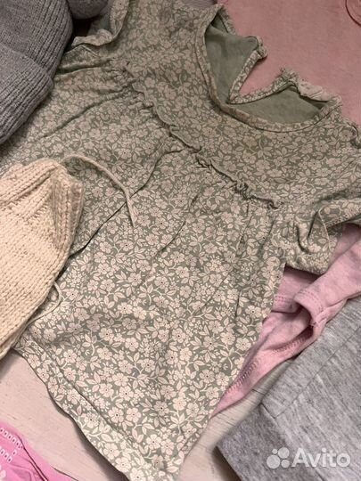 Вещи пакетом на девочку 68-74