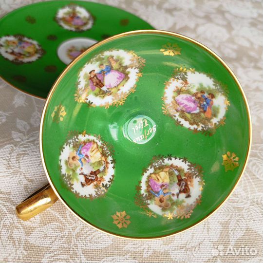 Кофейная пара. Немецкий фарфор