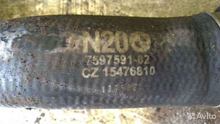 Патрубок интеркуллера Bmw 3-Series F30 N20B20B