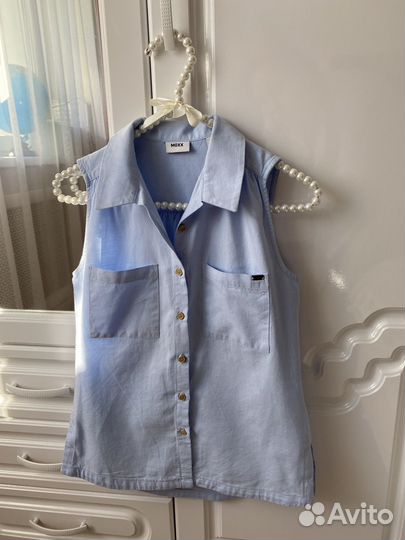 Рубашка блузка туника для девочки Mexx