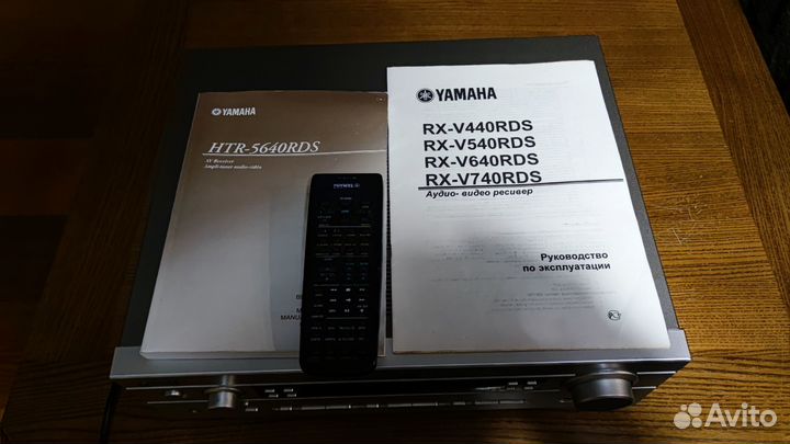 Ресивер для домашнего кинотеатра Yamaha HTR-5640RD