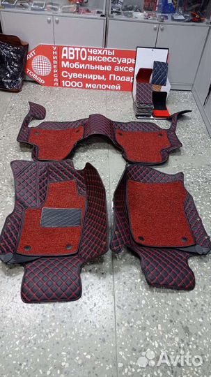 Коврики из экокожи с пвх покрытием Тойота Камри