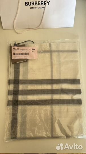 Платок Burberry Giant Check Gauze