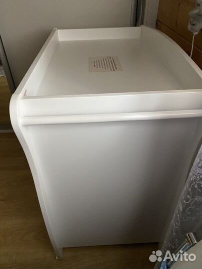 Пеленальный столик Babymore комод белый