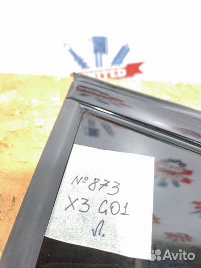 Форточка кузова задняя левая Bmw X3 G01 B47 2019