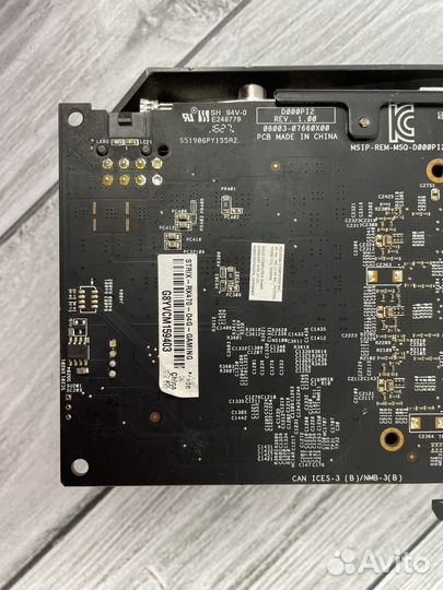 Видеокарта Asus AMD Radeon Rx 570 strix OC 4 GB