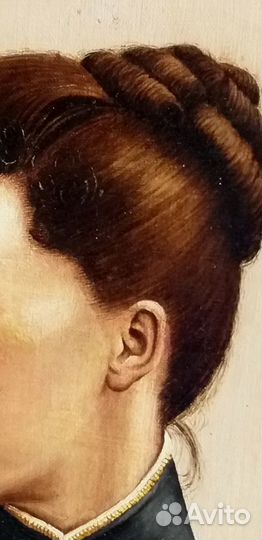 Портрет, холст, масло, Англия, 19 век