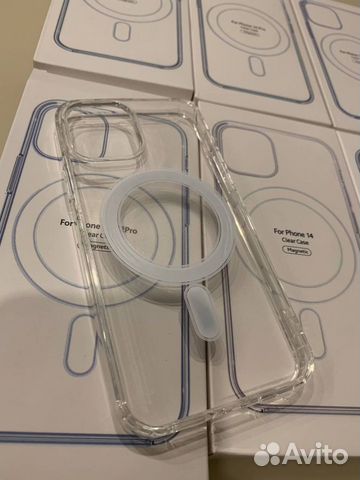 Чехол прозрачный на iPhone c magsafe