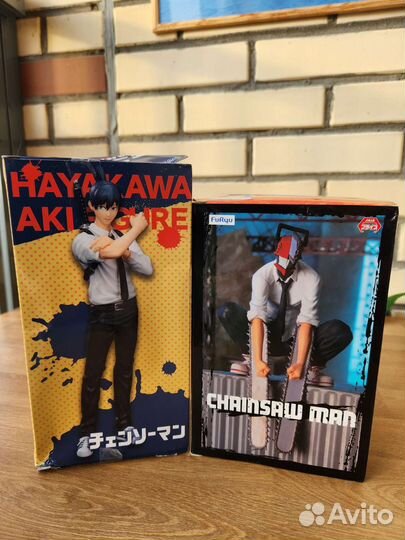 Человек- бензопила аниме фигурки
