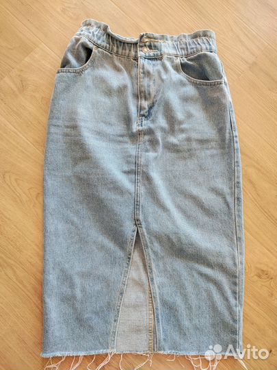 Юбка джинсовая